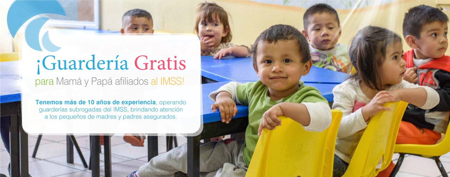 ¡Guardería Gratis para Mamitas afiliadas al IMSS!
Tenemos 8 años de experiencia, operando guarderías subrogadas del IMSS, brindando atención a los pequeños de madres aseguradas.